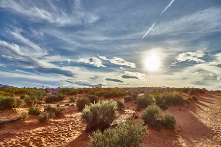 Incredibly beautiful landscape in National Park, Arizona USAの写真素材