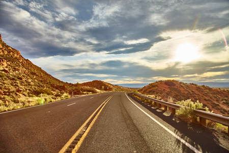 Incredibly beautiful landscape in National Park, Arizona USAの写真素材