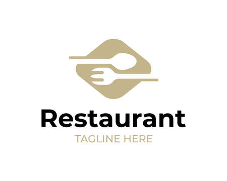 Food service vector logo design templateのイラスト素材