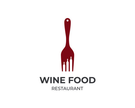 food and drink simple flat logo design vector illustration icon elementのイラスト素材