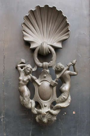 Door knocker, Italy, Rome, unique