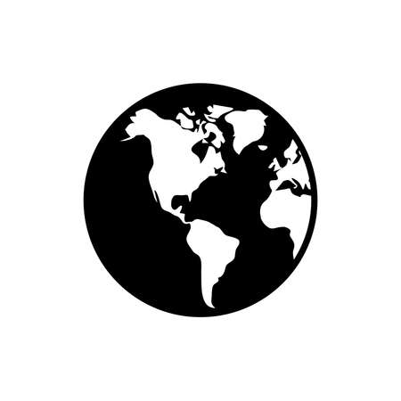 planet icon. One of set web iconsのイラスト素材