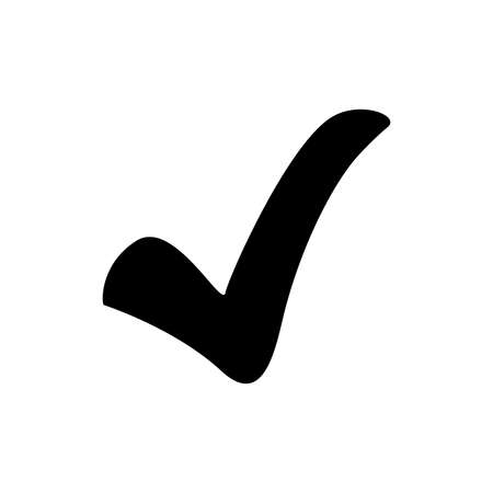 check icon. One of set web iconsのイラスト素材