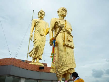 Inside and around the Elephant Temple at Dan Khun Thot, Nakhon Ratchasima, Thailand.の写真素材