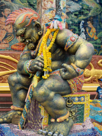 Inside and around the Elephant Temple at Dan Khun Thot, Nakhon Ratchasima, Thailand.のeditorial素材