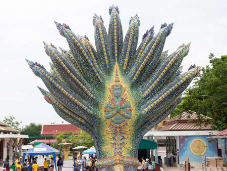 Inside and around the Elephant Temple at Dan Khun Thot, Nakhon Ratchasima, Thailand.のeditorial素材