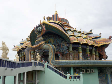 Inside and around the Elephant Temple at Dan Khun Thot, Nakhon Ratchasima, Thailand.のeditorial素材