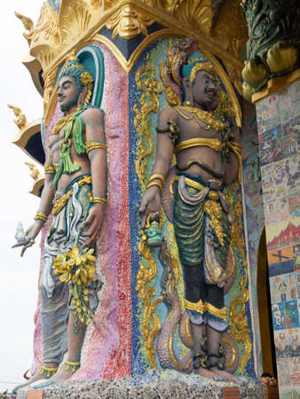 Inside and around the Elephant Temple at Dan Khun Thot, Nakhon Ratchasima, Thailand.のeditorial素材