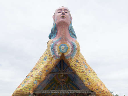 Inside and around the Elephant Temple at Dan Khun Thot, Nakhon Ratchasima, Thailand.のeditorial素材