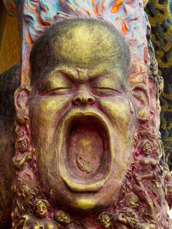 Inside and around the Elephant Temple at Dan Khun Thot, Nakhon Ratchasima, Thailand.