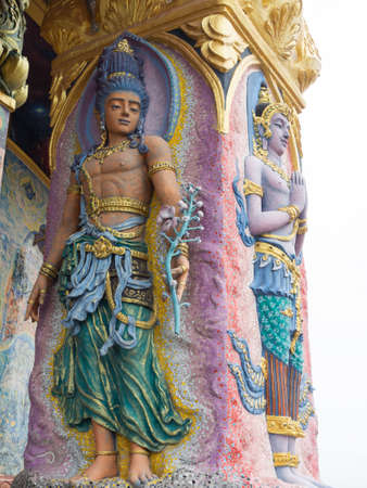 Inside and around the Elephant Temple at Dan Khun Thot, Nakhon Ratchasima, Thailand.のeditorial素材