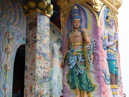Inside and around the Elephant Temple at Dan Khun Thot, Nakhon Ratchasima, Thailand.のeditorial素材