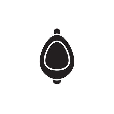 urinoir icon vector glpyh designのイラスト素材