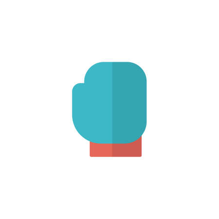 boxing icon vector illustration flat design. isolated on white backgroundのイラスト素材