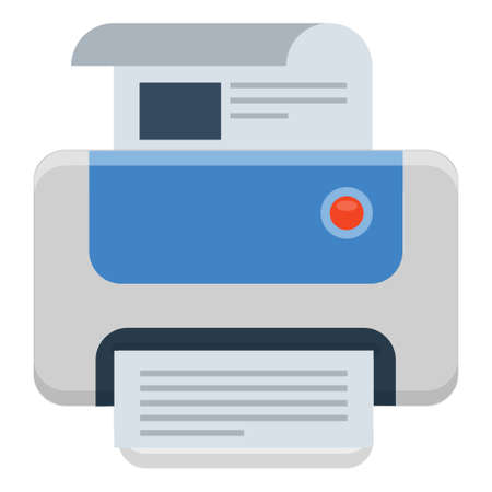 printer  iconのイラスト素材