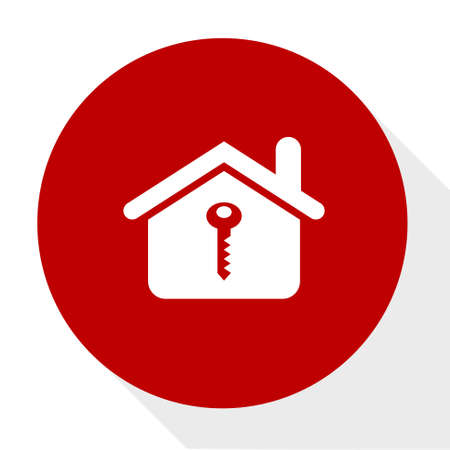 Home security icon.のイラスト素材
