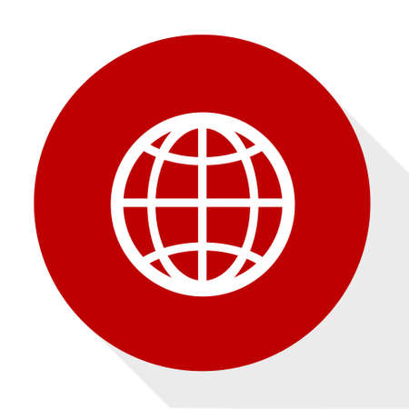 Globe earth  icon.のイラスト素材