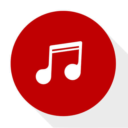 music notes iconのイラスト素材