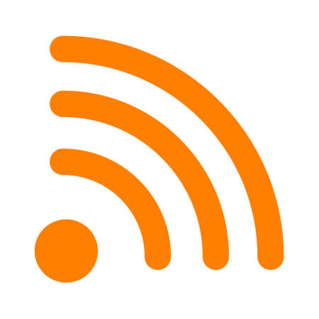 Wireless and wifi icons. Wireless Network Symbol. Wireless and wifi vectorのイラスト素材