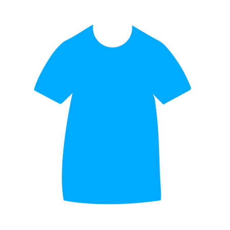 vector t shirt illustration, tshirt clothes template isolated - t-shirt designのイラスト素材