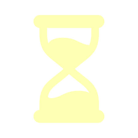 hourglass sign icon. Retro hourglass symbol. Abstract shape. flat hourglass icon. Vector sand glass
