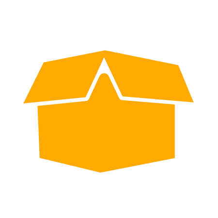 delivery box   icon. Logo element illustration.delivery box symbol design. colored collection. delivery box concept. Can be used in web and mobileのイラスト素材