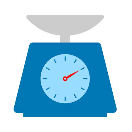 weight scale icon. Logo element illustration. weight scale design. colored collection. weight scale concept. Can be used in web and mobileのイラスト素材