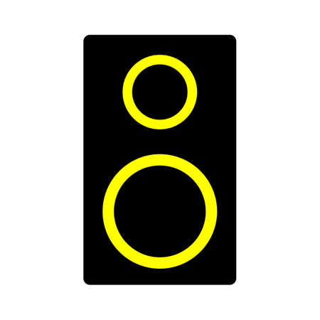 speaker icon. Logo element illustration. speaker symbol design. colored collection. speaker concept. Can be used in web and mobileのイラスト素材