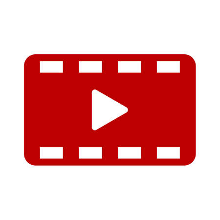 film reel  icon. Logo element illustration.    film reel  symbol design. colored collection.  film reel concept. Can be used in web and mobileのイラスト素材