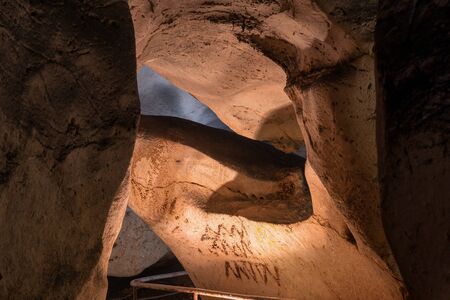 The Magura Cave from north western Bulgaria close to Belogradchik in Vidin Province.