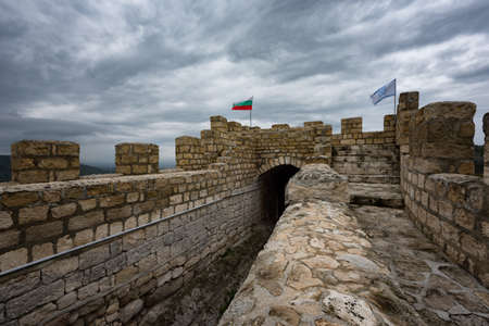 Stunning autumn landscape. Ovech Fortress, Bulgariaのeditorial素材
