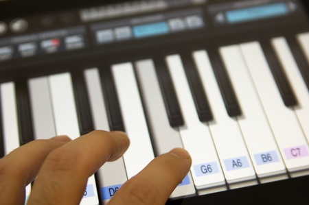 Apple Ipad 3g WiFi Pianist Pro Appのeditorial素材