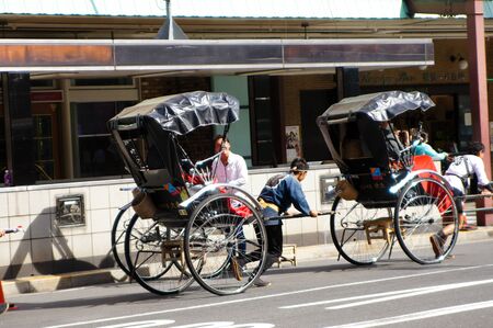 Rickshaw in tokyo