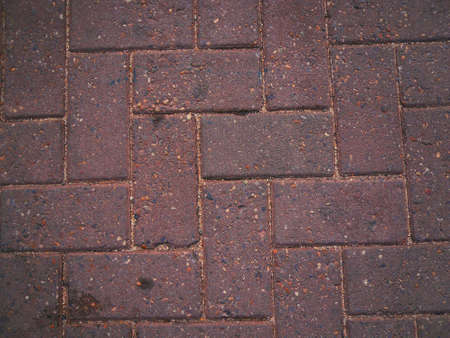 Floor red brick texture