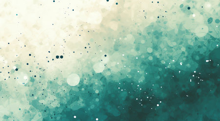 Abstract background with spots and splashesの素材