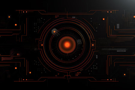 simple black technology backgroundの素材