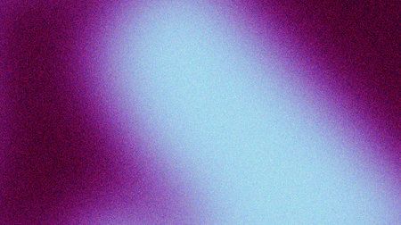 blue and dark purple abstract grainy gradient background with noise texture for header poster banner backdrop designの写真素材