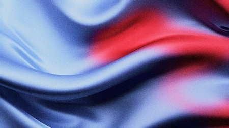 red and blue grainy abstract fluid background with noise texture for header poster banner backdrop designの写真素材