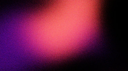 pink purple black abstract grainy gradient background with noise texture for header poster banner backdrop designの写真素材