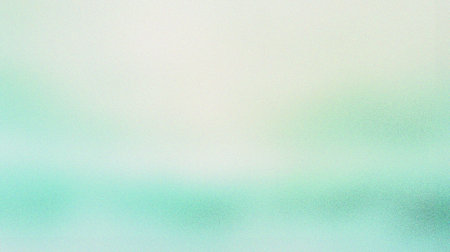 Sage green, Sky blue, Light gray, gradient background with grain and noise texture