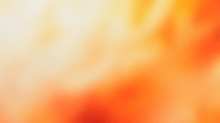 Burnt orange, Terracotta, Cream, gradient background with grain and noise textureの写真素材