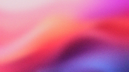 deep purples to vibrant pinks and oranges abstract grainy gradient blur background texture