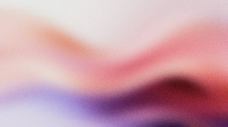 blurry lavender and rose gold grainy gradient abstract background