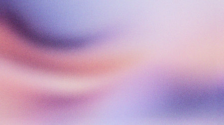 blurry lavender and rose gold grainy gradient abstract background