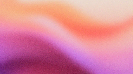 deep purples to vibrant pinks and oranges abstract grainy gradient blur background texture