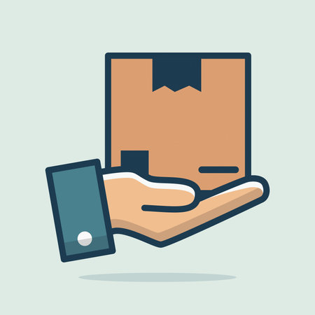 Delivery concept with icon design, vector illustration 10 eps graphic.のイラスト素材