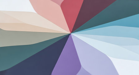 Colorful abstract background, low poly design, polygonal styleの素材