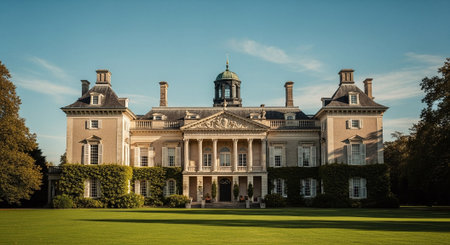 View of Kensington Gardens in London, United Kingdom.の素材
