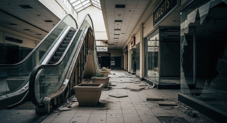 Escalator in Milanの素材