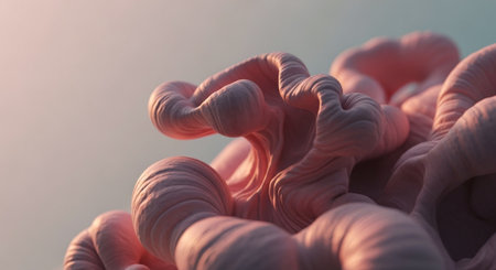 3d rendering of abstract background with bokeh lights. Futuristic shape.の素材